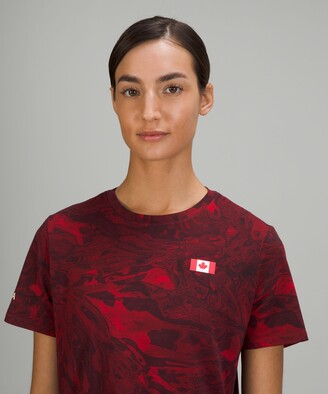 Lululemon Team Canada Love Crew T-Shirt COC Logo - ShopStyle